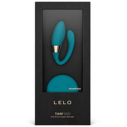 LELO Tiani Duo Couples Massager Ocean Blue