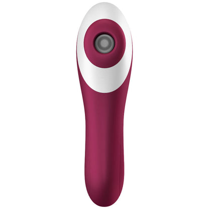 Satisfyer Dual Crush Vibrating Air Pulse Clitoral Stimulator