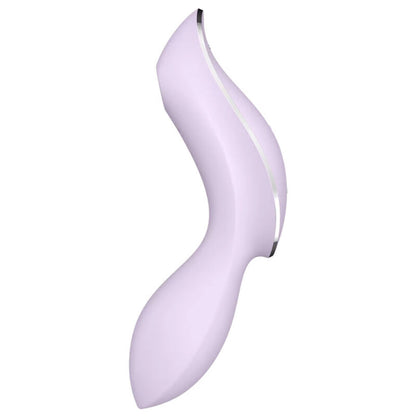 Satisfyer Curvy Trinity 2 Vibrating Air Pulse Vibrator Lilac