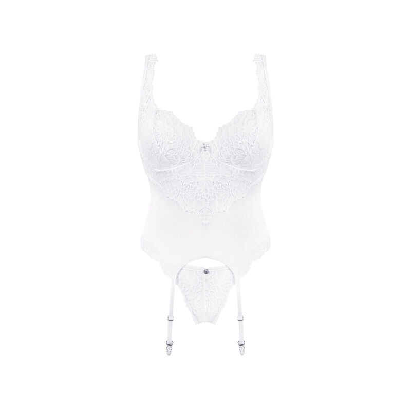 Obsessive Amor Blanco White Corset & Thong