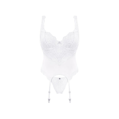 Obsessive Amor Blanco White Corset & Thong