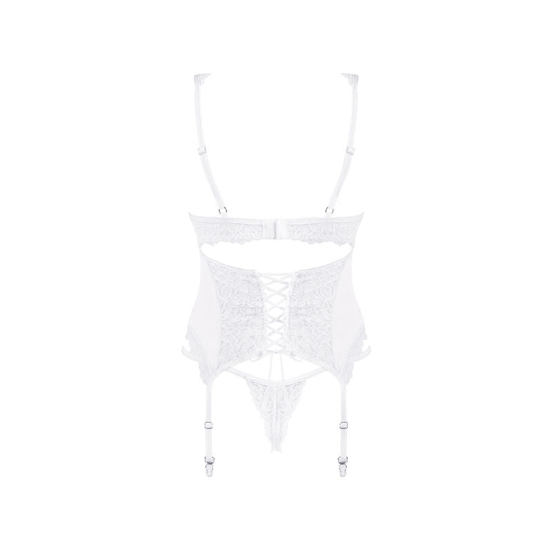 Obsessive Amor Blanco White Corset & Thong