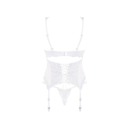 Obsessive Amor Blanco White Corset & Thong