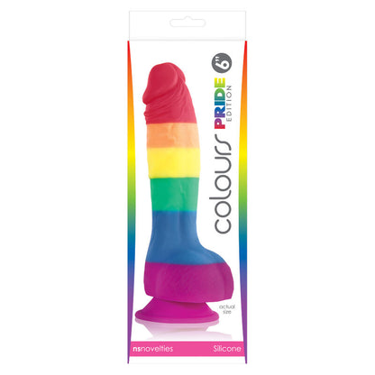 NS Novelties Colours Pride Edition 15cm Dildo Rainbow