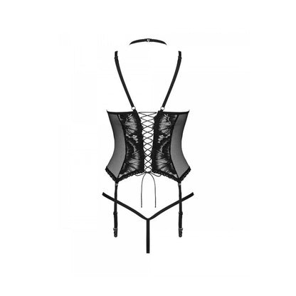 Obsessive Alessya Black Corset & Thong