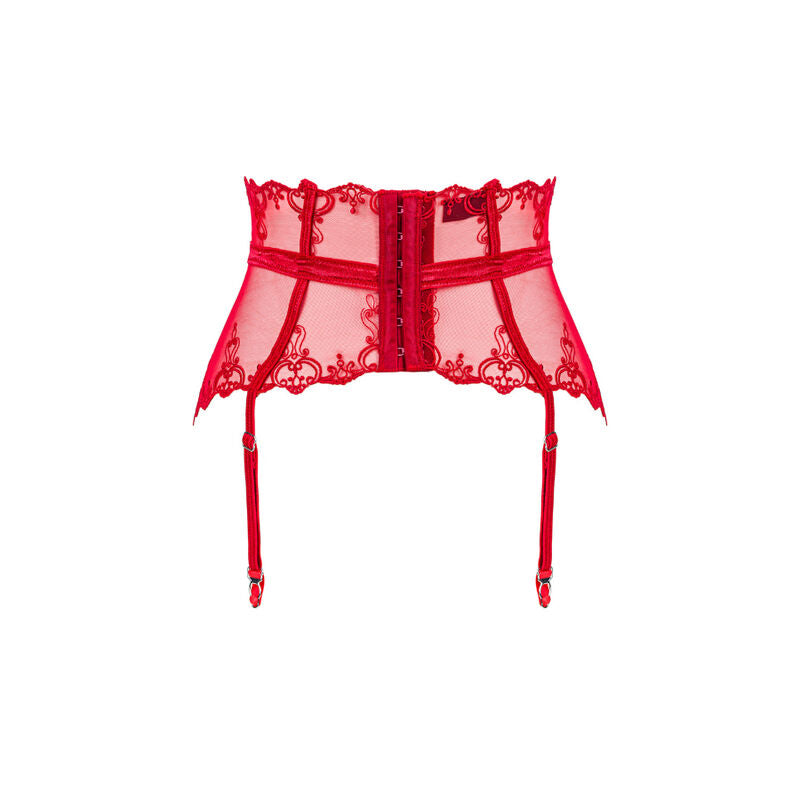 Obsessive Lonesia Red Garter Belt