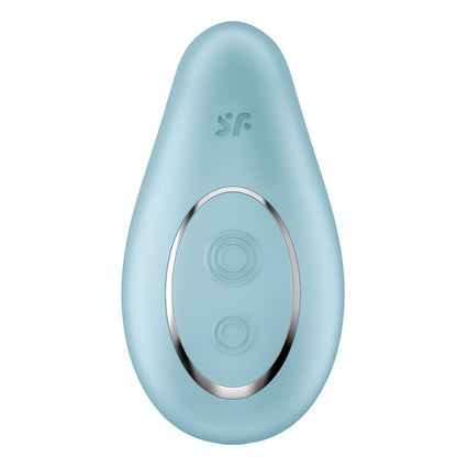 Satisfyer Dipping Delight Silicone Lay-on Vibrator Blue