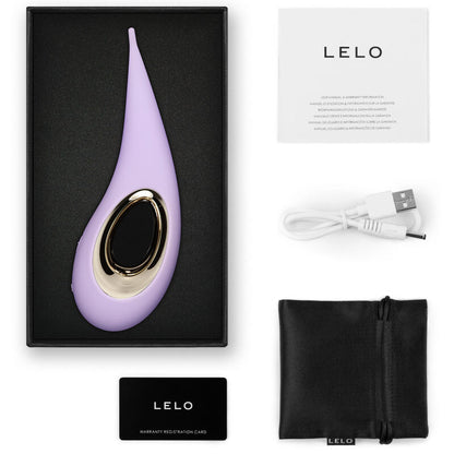 LELO Dot Clitoral Pinpoint Vibrator Lilac