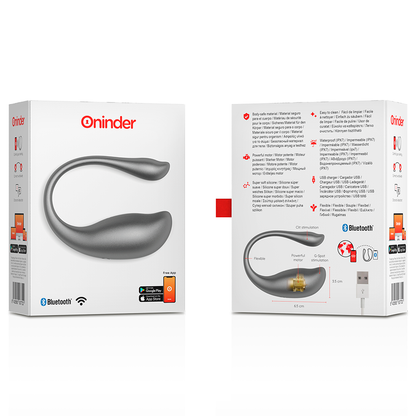 Oninder Nairobi Vibrating Silicone Egg with App Control