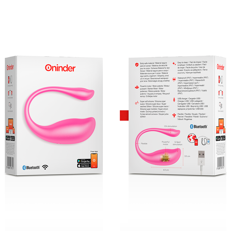 Oninder Nairobi Vibrating Silicone Egg with App Control