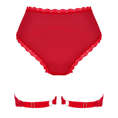 Obsessive Belovya Red Garter Panties