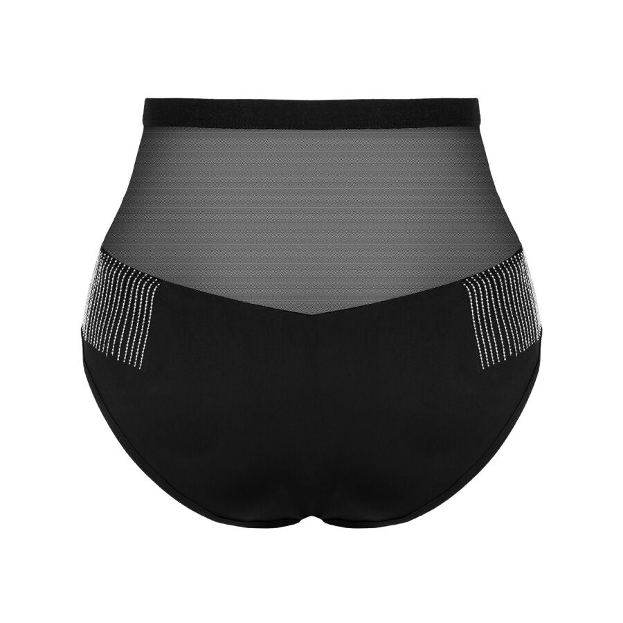 Obsessive Milladis Black High-Waisted Panties