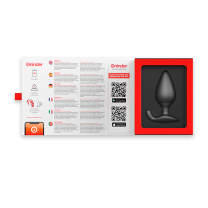 Oninder Rio Vibrating Silicone Anal Plug