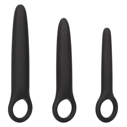 CalExotics Boundless Black Silicone Dilator Trio