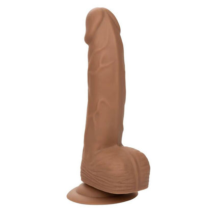 CalExotics Silicone Studs 6 Inch Dildo Brown