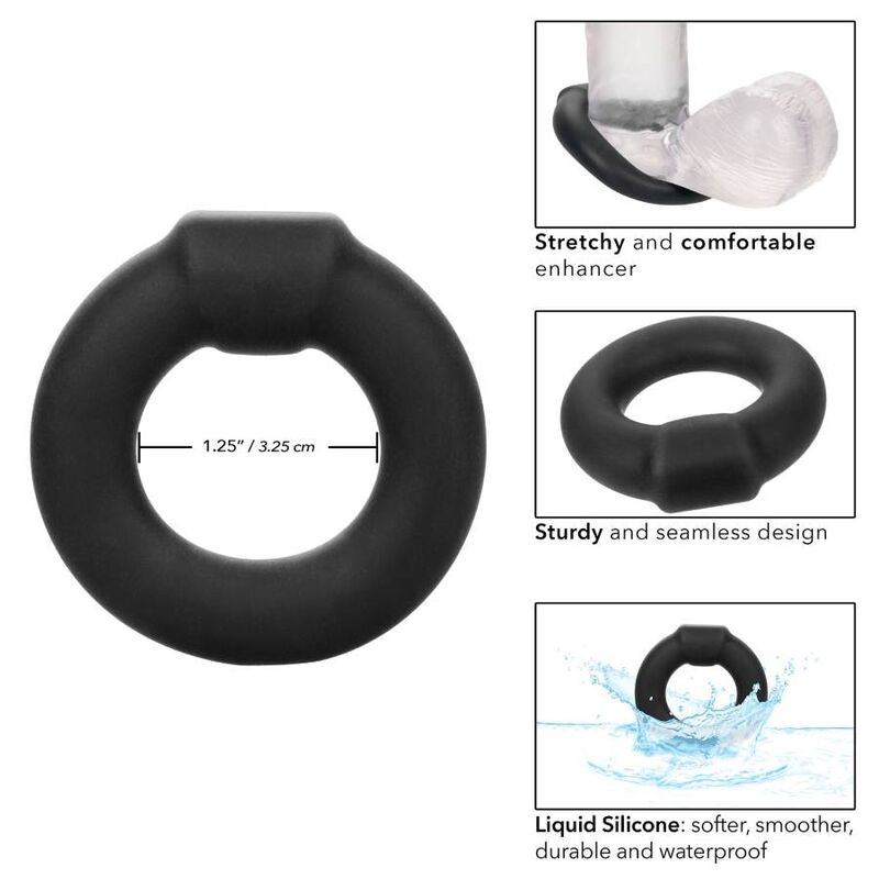 CalExotics Alpha Liquid Silicone Optimum Cock Ring