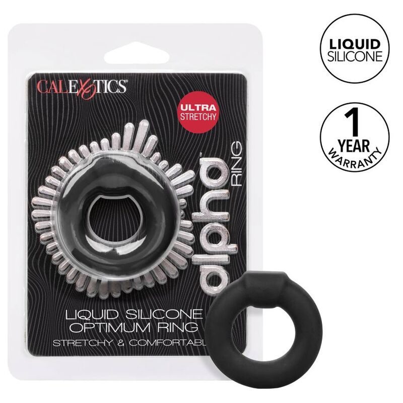 CalExotics Alpha Liquid Silicone Optimum Cock Ring