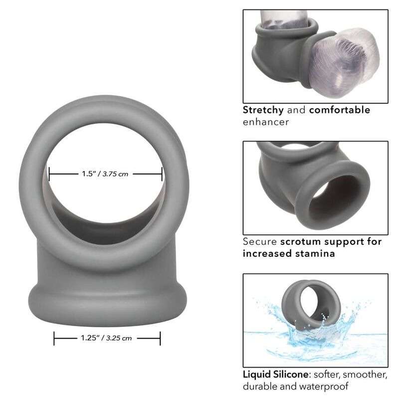 CalExotics Alpha Liquid Silicone Precision Cock Ring