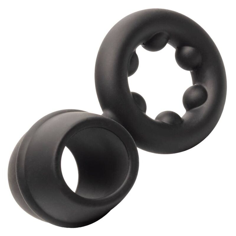 CalExotics Alpha Liquid Silicone Dual Magnum Cock Ring