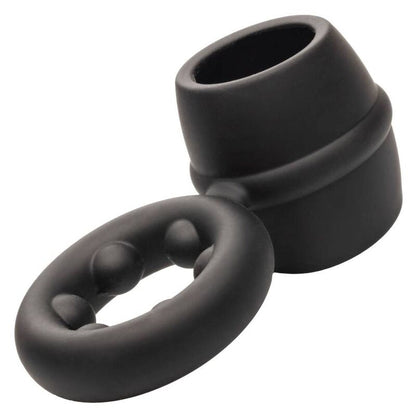 CalExotics Alpha Liquid Silicone Dual Magnum Cock Ring