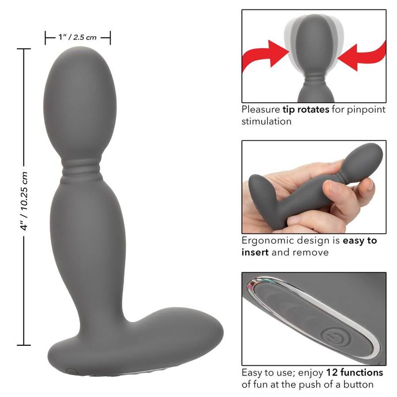 CalExotics Eclipse Rotator Probe Prostate Vibrator