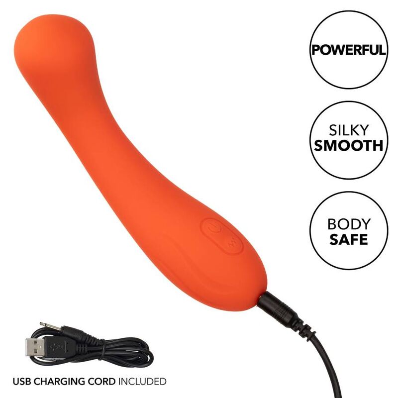 CalExotics Stella G-wand Silicone Vibrator Orange