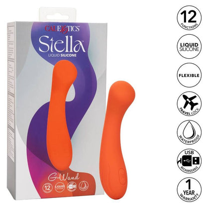 CalExotics Stella G-wand Silicone Vibrator Orange