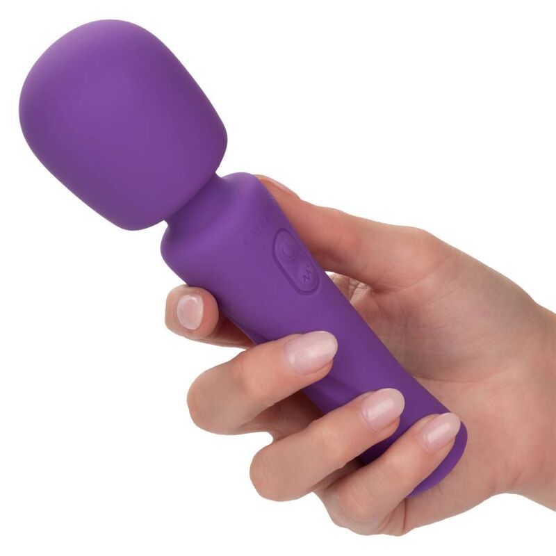 CalExotics Stella Silicone Mini Wand Massager Violet