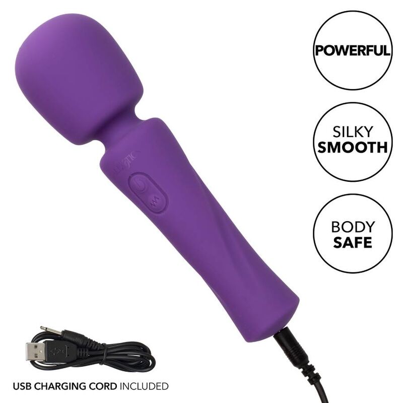 CalExotics Stella Silicone Mini Wand Massager Violet