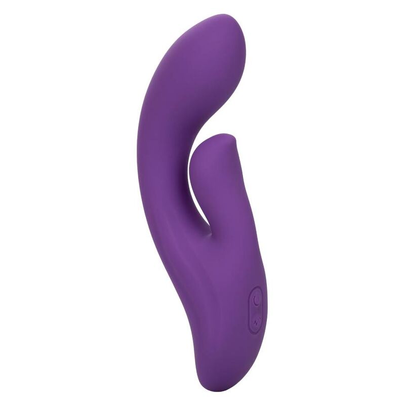 CalExotics Stella Dual Pleaser Violet Silicone Rabbit Vibrator