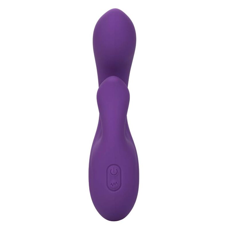 CalExotics Stella Dual Pleaser Violet Silicone Rabbit Vibrator