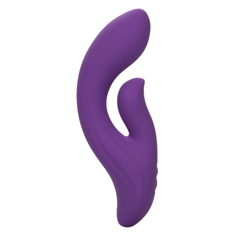 CalExotics Stella Dual Pleaser Violet Silicone Rabbit Vibrator