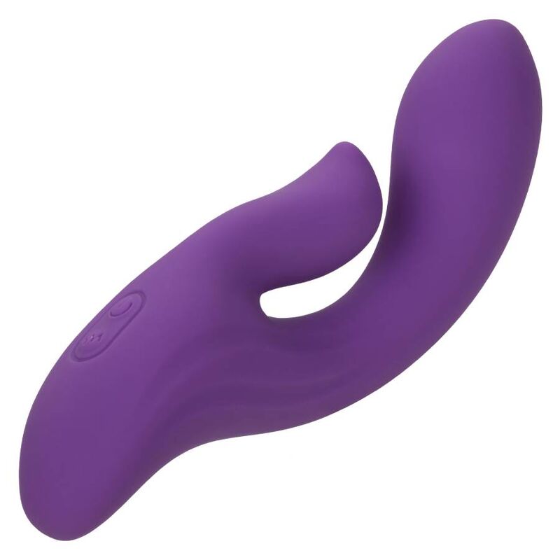 CalExotics Stella Dual Pleaser Violet Silicone Rabbit Vibrator