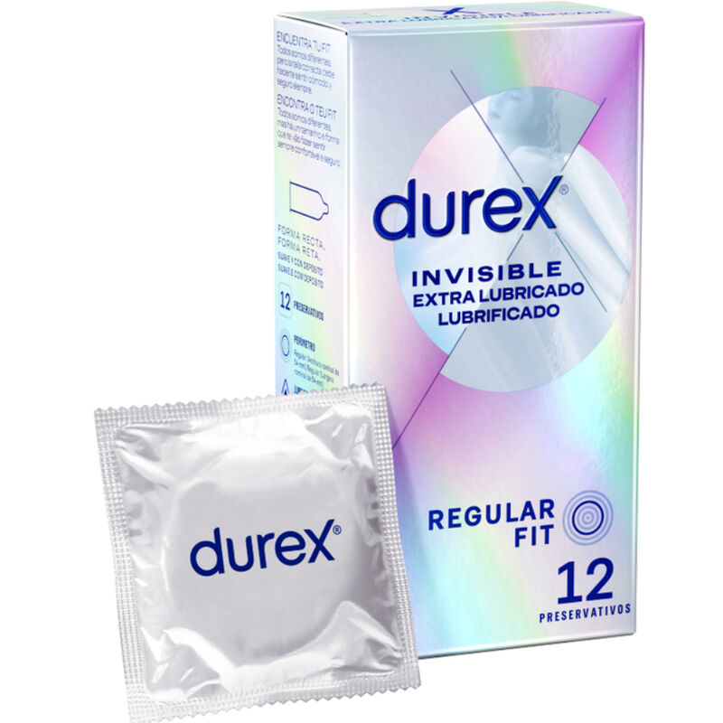 Durex Invisible Extra Lubricated Condoms