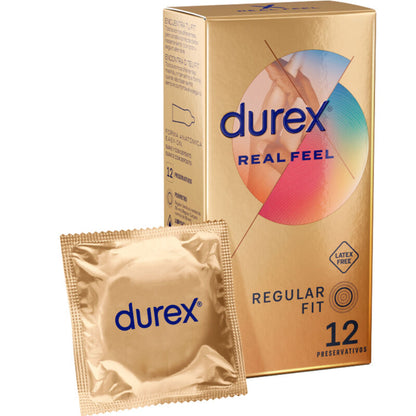 Durex Real Feel Regular Fit Latex Free Condoms