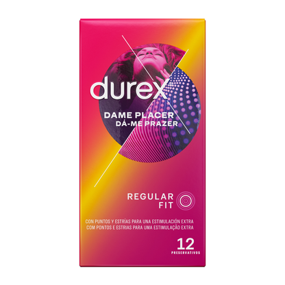 Durex Pleasure Me Ribbed & Dotted Condoms