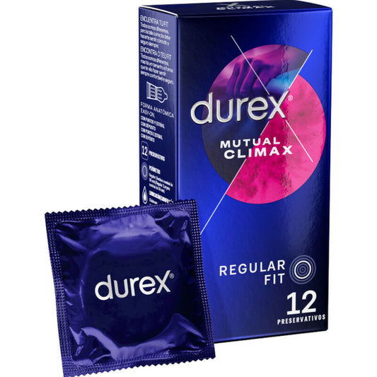 Durex Mutual Climax Ribbed & Dotted Condoms