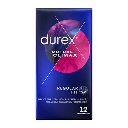 Durex Mutual Climax Ribbed & Dotted Condoms