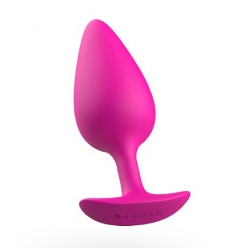 B Swish Bfilled Basic Plus Silicone Butt Plug Magenta