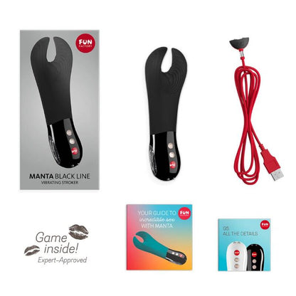 Fun Factory Manta Penis Vibrator Black