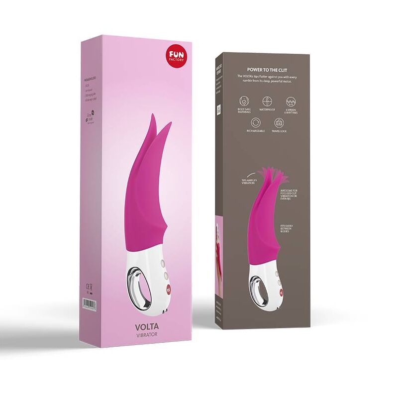 Fun Factory Volta External Vibrator Blackberry