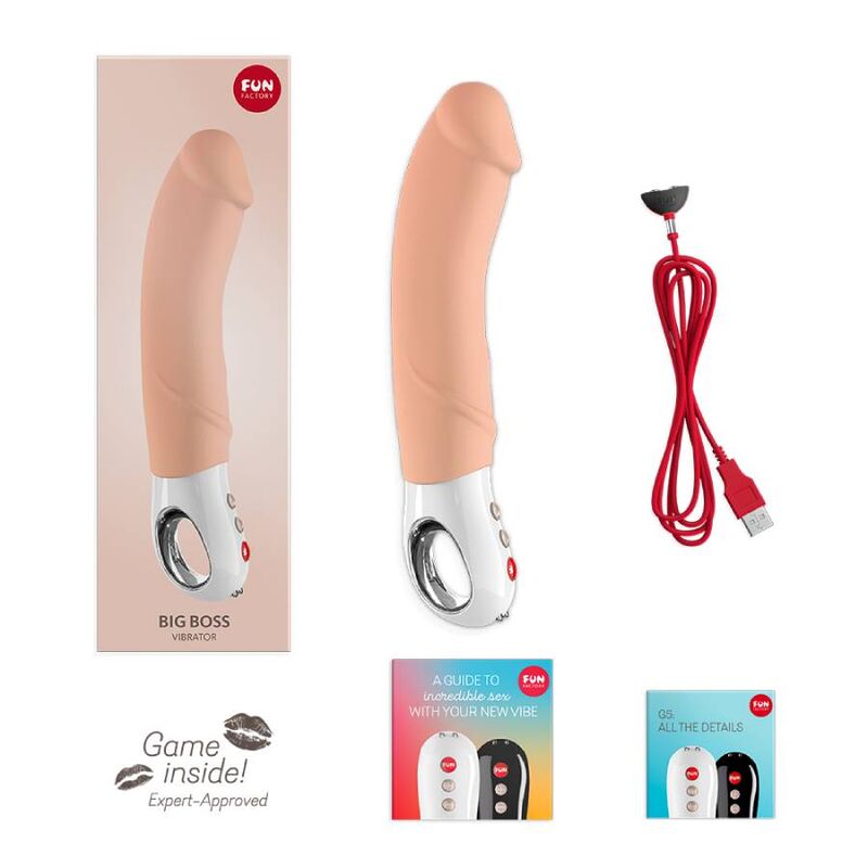 Fun Factory Big Boss XL Vibrator Nude