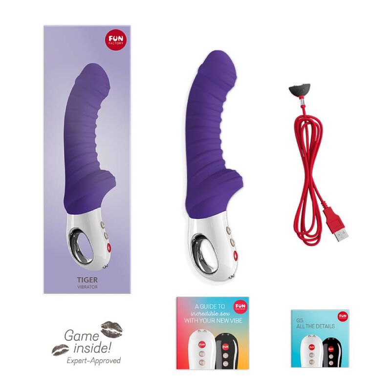 Fun Factory Tiger G-spot Vibrator Violet