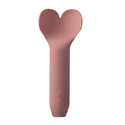 Je Joue Amour Silicone Heart Tip Bullet Vibrator Pale Rosette