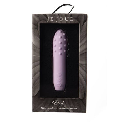 Je Joue Duet Textured Silicone Bullet Vibrator Lilac