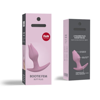 Fun Factory Bootie Fem Female Butt Plug Rose