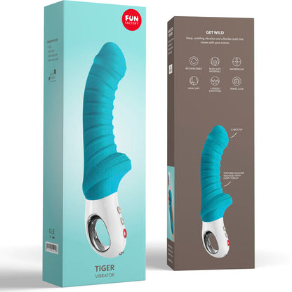 Fun Factory Tiger G-spot Vibrator Petrol