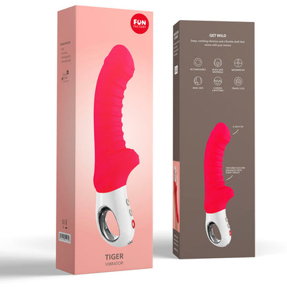 Fun Factory Tiger G-spot Vibrator India Red