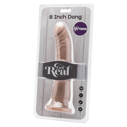 Get Real Vibrating Dong 20.5cm Light