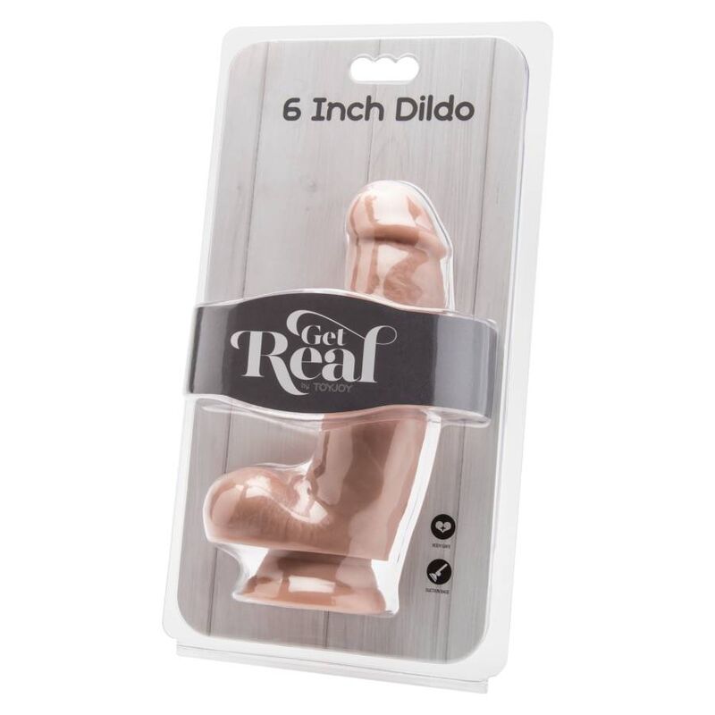 Get Real Dong With Balls 15cm Light